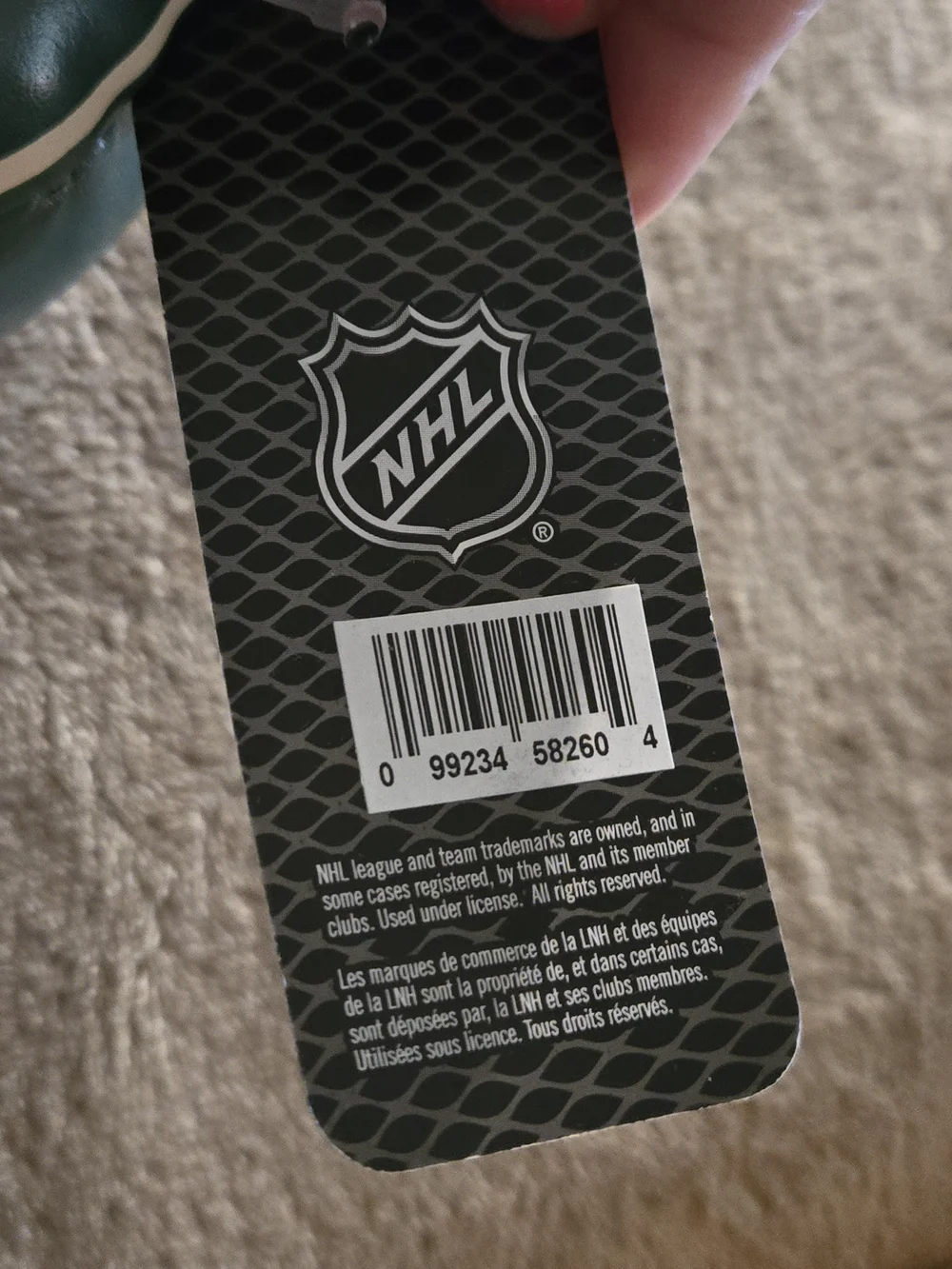 Officially Licensed NHL Minnesota Wild Stuffed Hanging Ornament New
